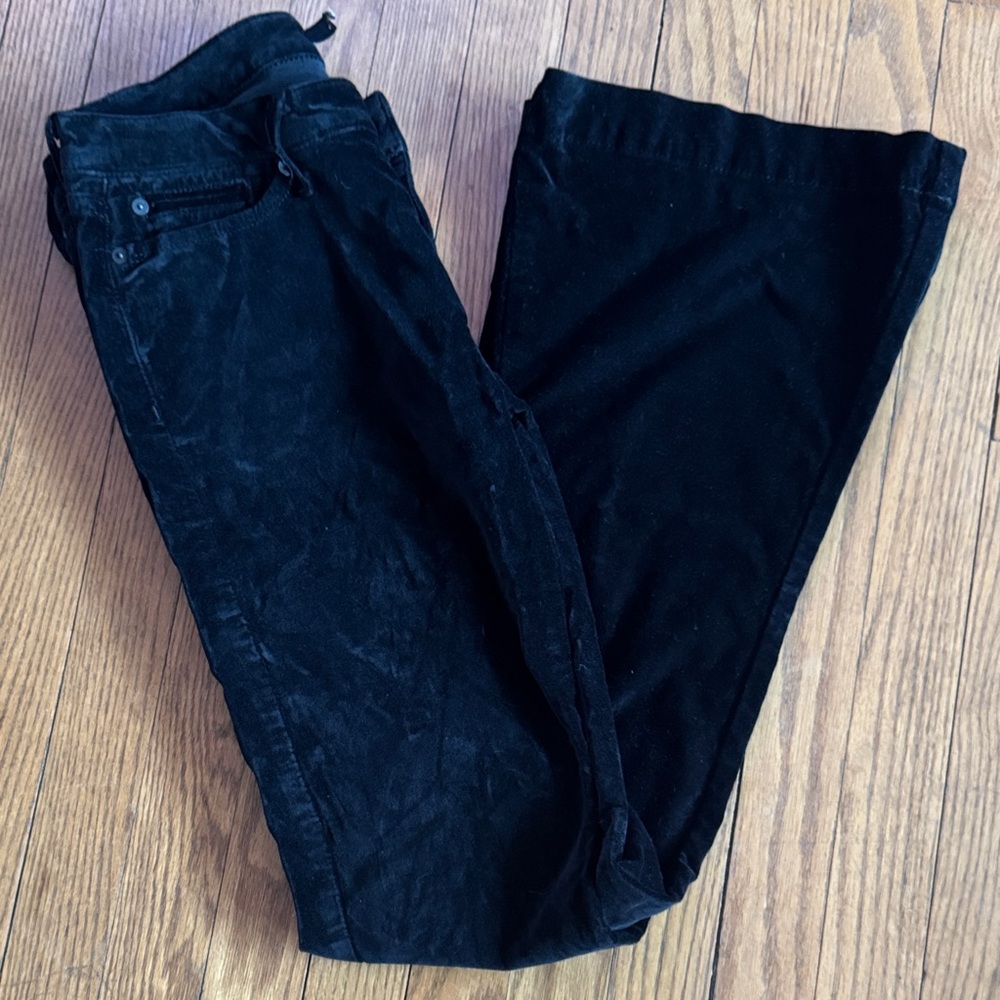 7 For All Mankind velvet pants